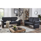 Ledersofa 2-Sitzer + 3-Sitzer