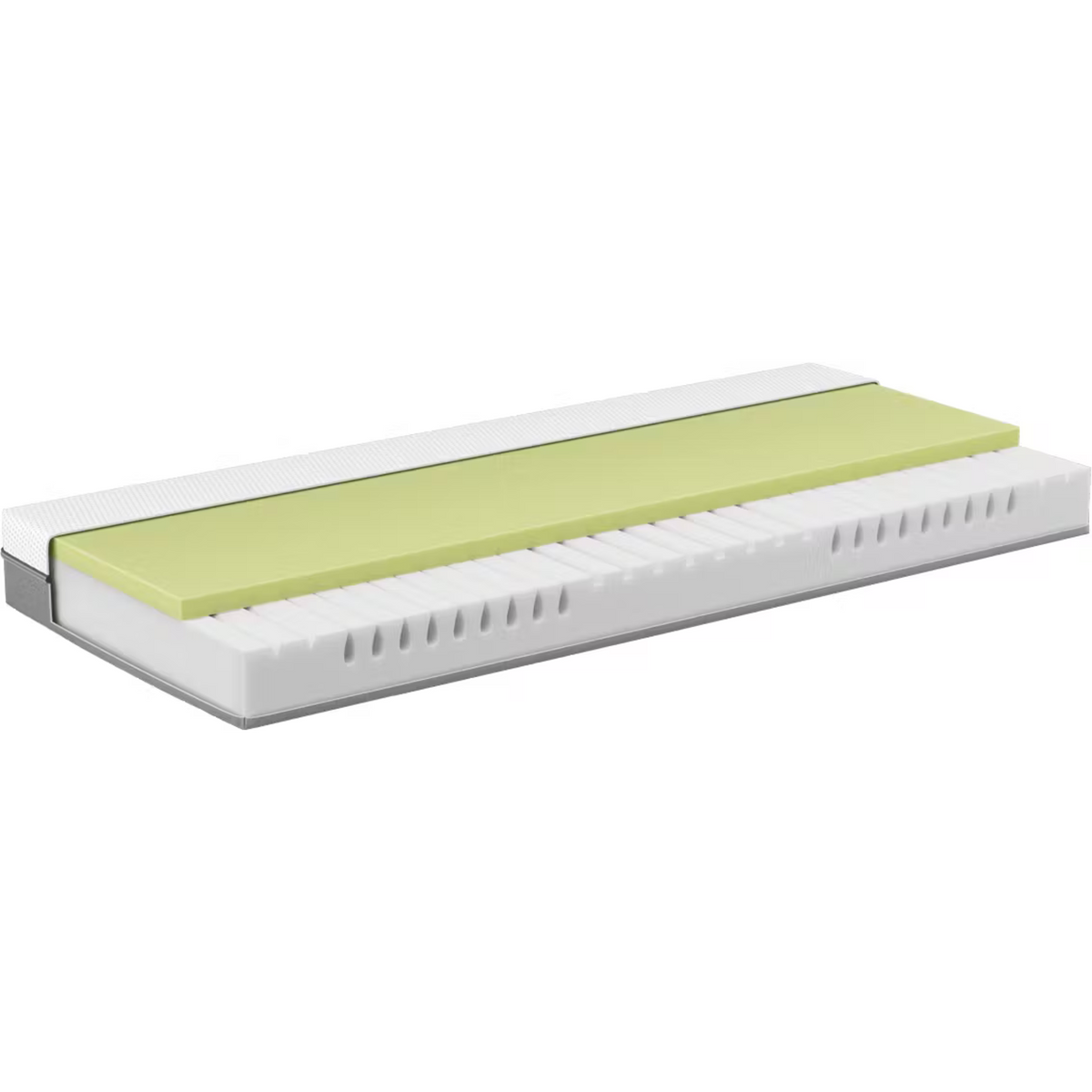 Bico Basics Matratze 90x200 cm mit Visco-Auflage und Kaltschaum-Kern im Querschnitt