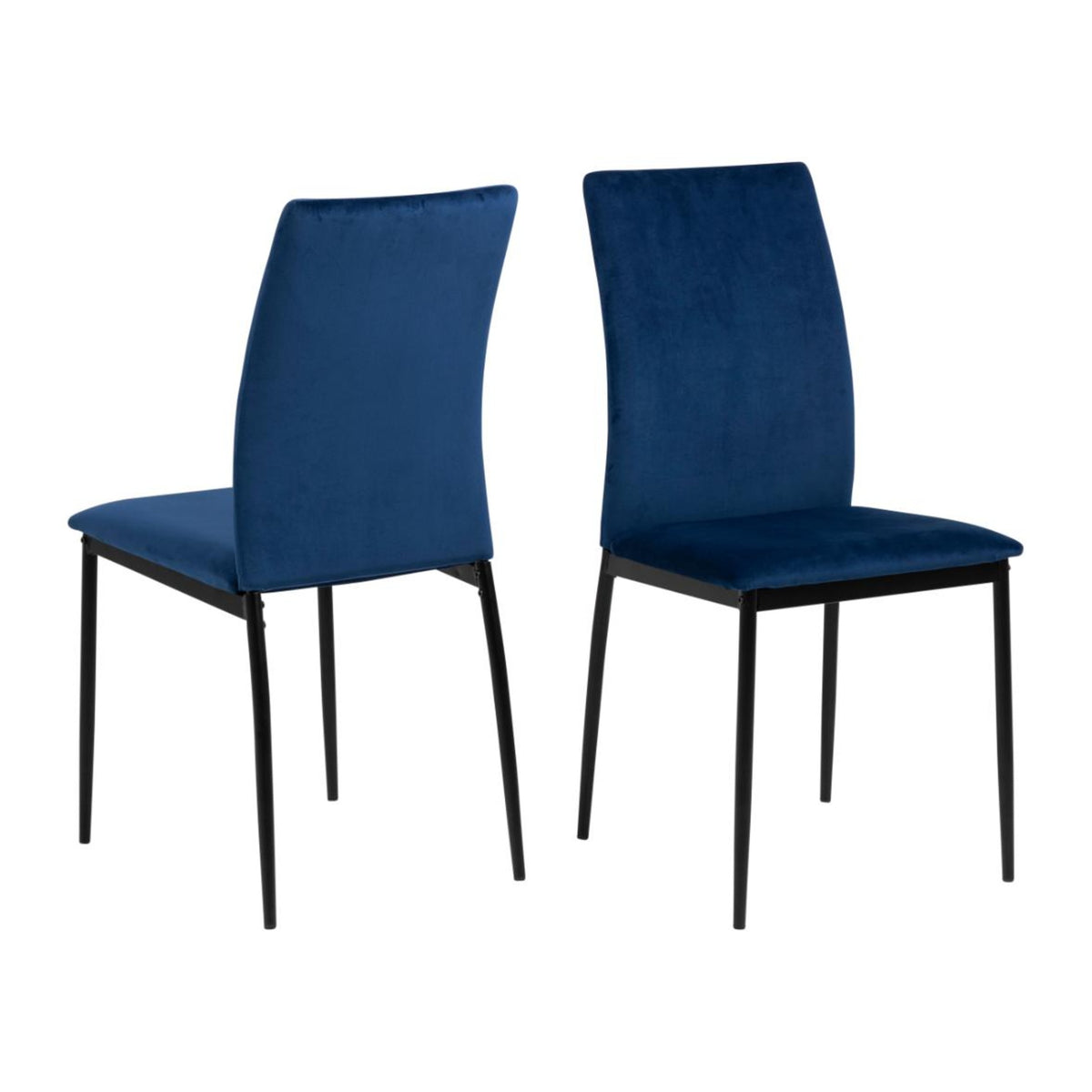Demina Esszimmerstuhl – Dublin Stoff dunkelblau 49