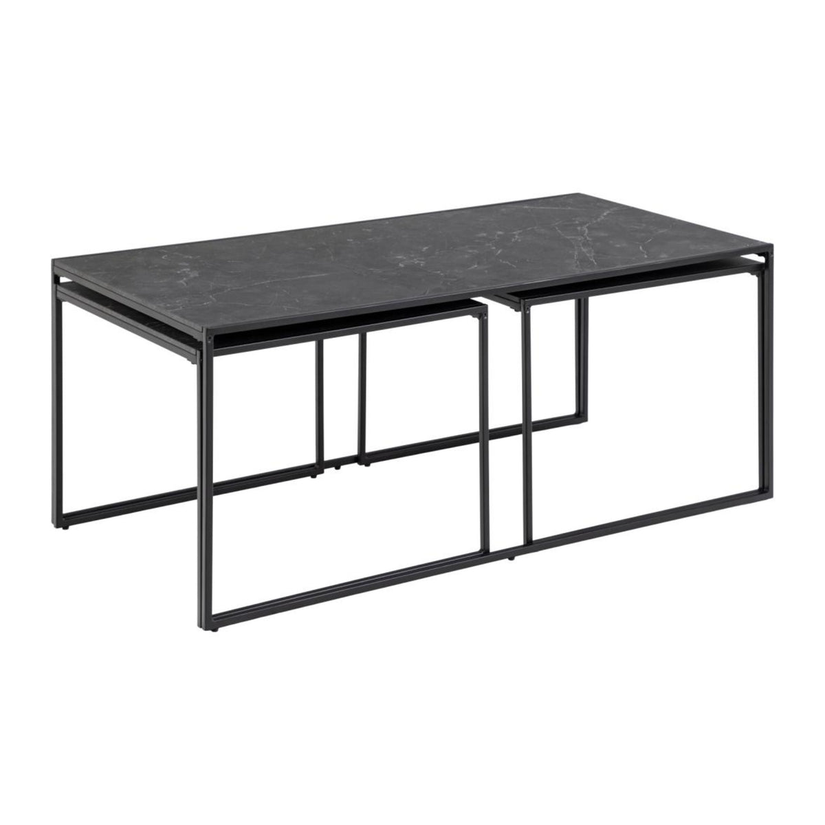 Infinity Couchtischsatz quadratisch und rechteckig