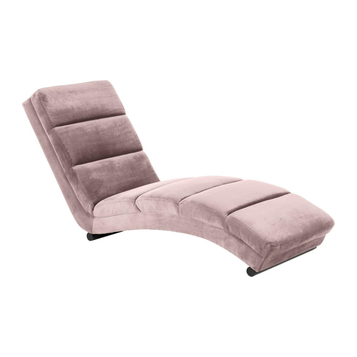 Slinky Chaiselongue – Vic Stoff dusty rose 18
