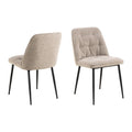 Brooke Esszimmerstuhl – Monza Stoff beige 60 FR