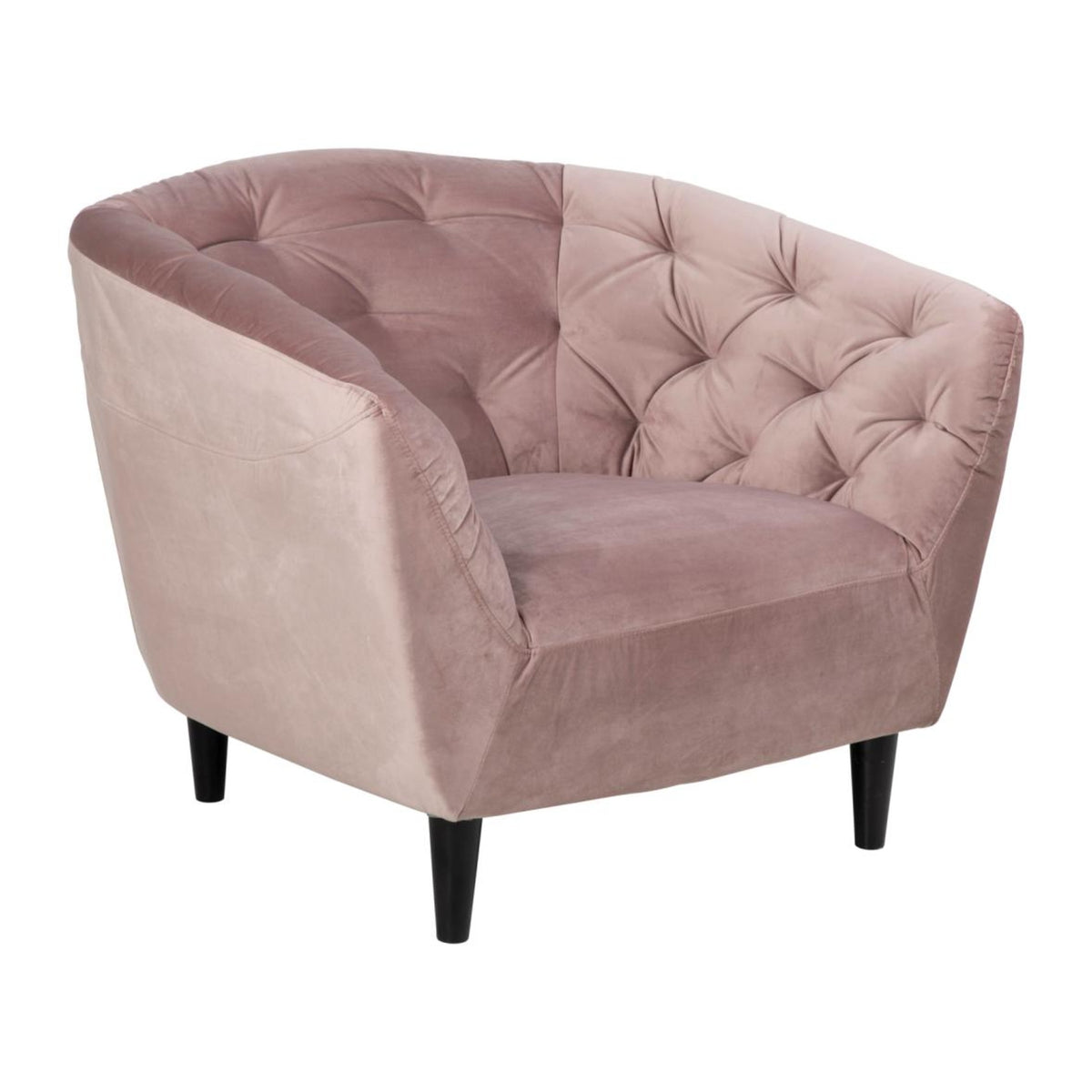 Ria 1-Sitzer – Vic Stoff dusty rose 18