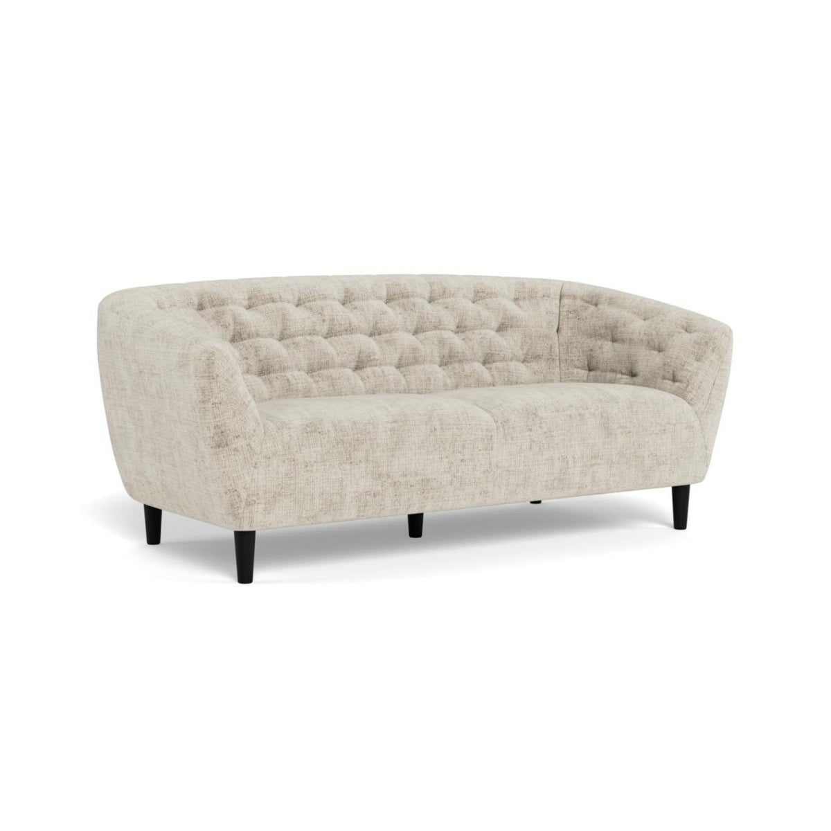 Ria 3-Sitzer – Juto Stoff beige 4