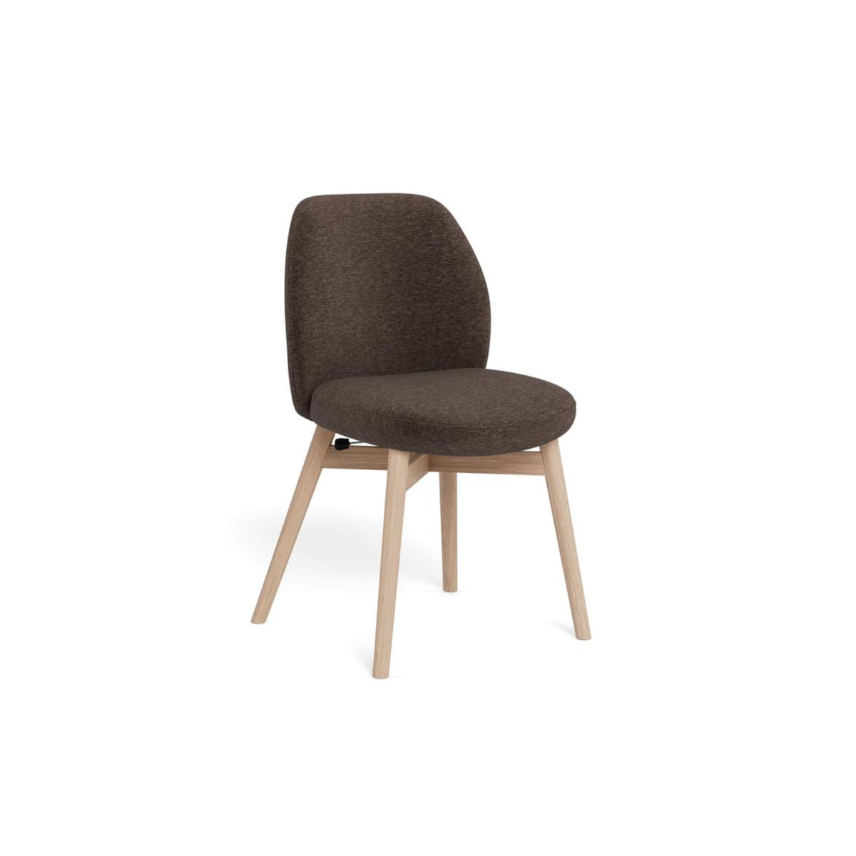 Joy Esszimmerstuhl – Apia Stoff braun 442