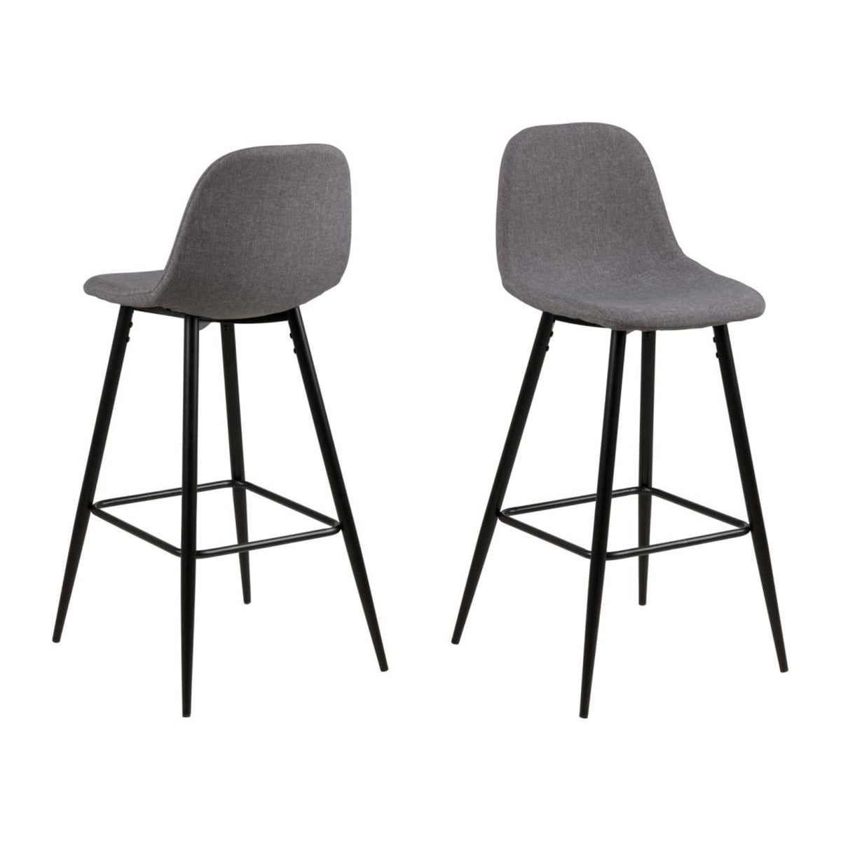 Wilma Counterstuhl – Sawana Stoff hellgrau 21