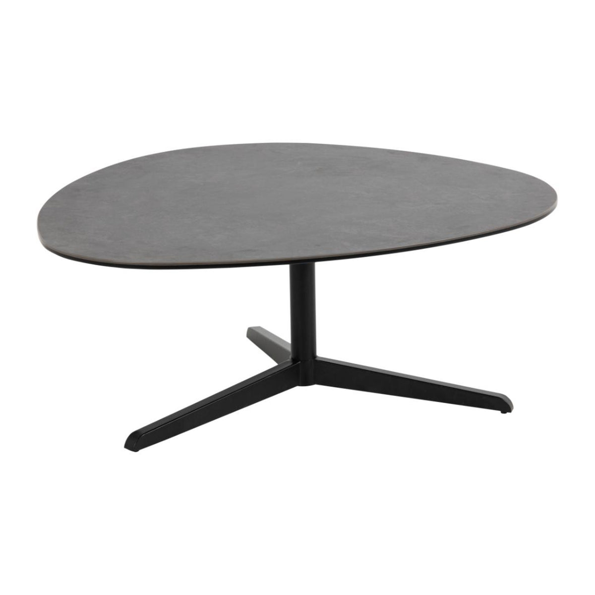 Barnsley Couchtisch Plektrumform – 100x95x41 cm