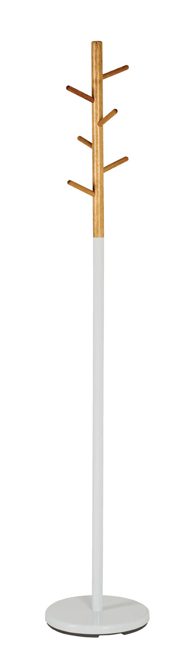 HAKU Möbel Garderobenständer aus Massivholz in Braun 30 x 173 cm