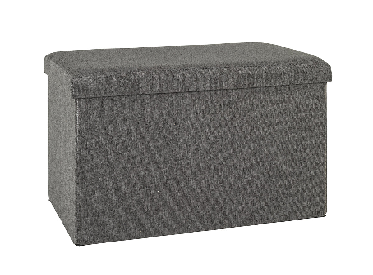 HAKU Möbel Sitzbox aus Textil klappbar in Anthrazit