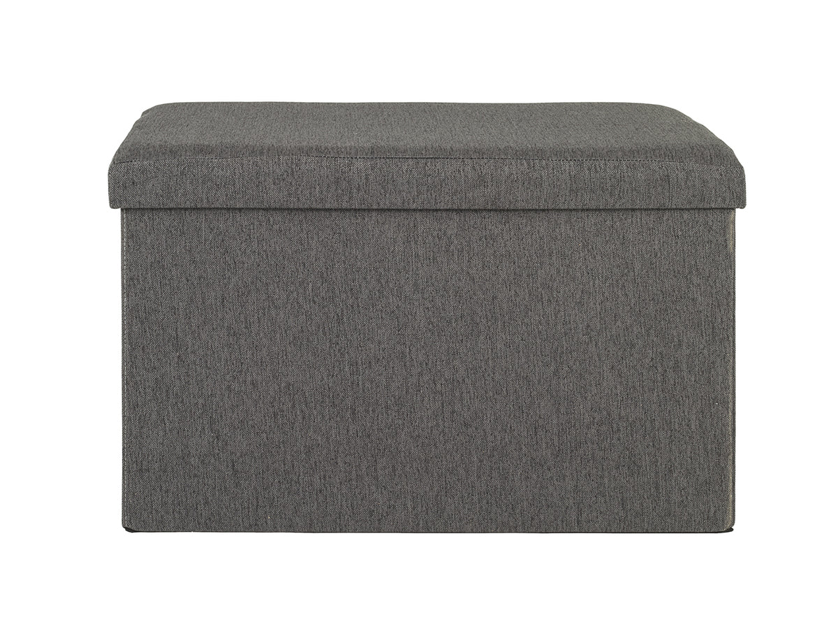 HAKU Möbel Sitzbox aus Textil klappbar in Anthrazit