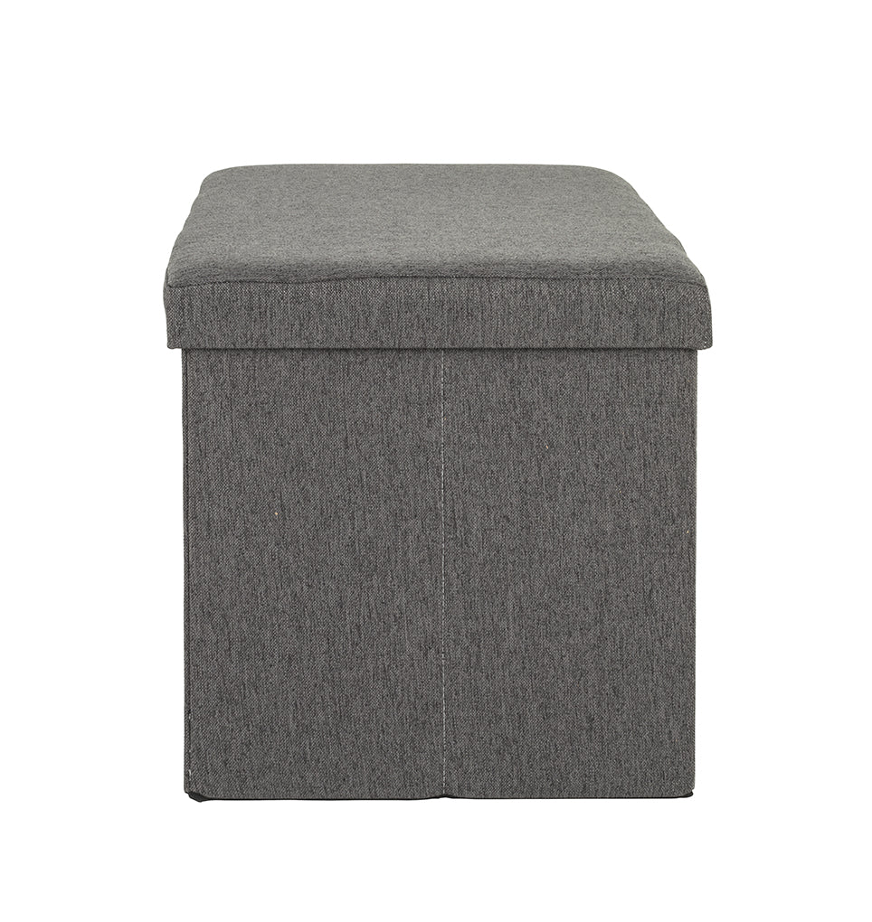 HAKU Möbel Sitzbox aus Textil klappbar in Anthrazit