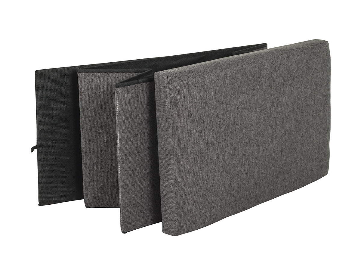 HAKU Möbel Sitzbox aus Textil klappbar in Anthrazit