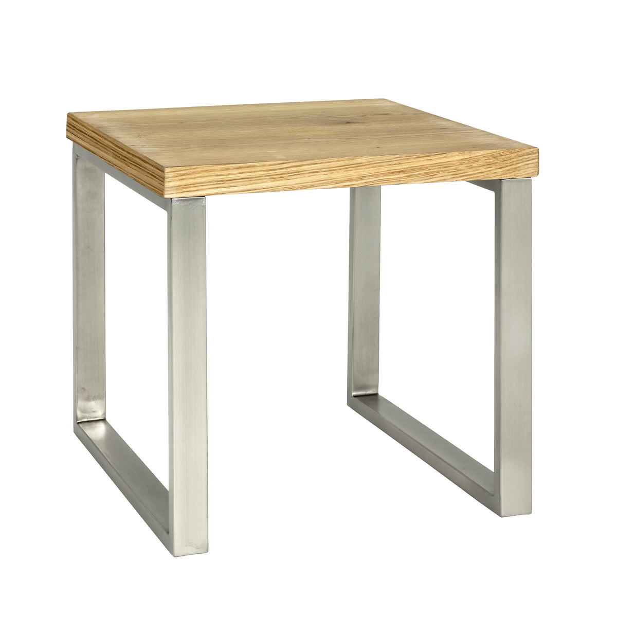 HAKU Möbel Beistelltisch aus MDF auf Kufen in Braun