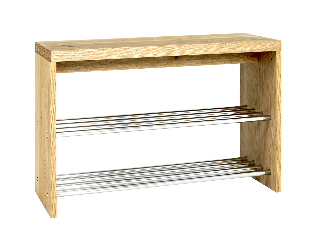 HAKU Möbel Schuhbank aus MDF kratzunempfindlich in Braun