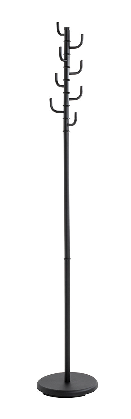 HAKU Möbel Garderobenständer aus Metall 29 x 170 cm in Schwarz