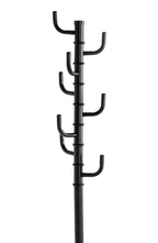 HAKU Möbel Garderobenständer aus Metall 29 x 170 cm in Schwarz