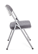 HAKU Möbel Klappstuhl aus Metall in Silber