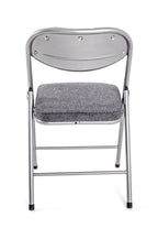 HAKU Möbel Klappstuhl aus Metall in Silber