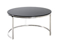 HAKU Möbel Couchtisch aus Metall in Silber