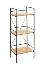 HAKU Möbel Regal aus MDF Kippschutz in Braun 34 x 27 x 96 cm