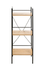HAKU Möbel Regal aus MDF Kippschutz in Braun 34 x 27 x 96 cm
