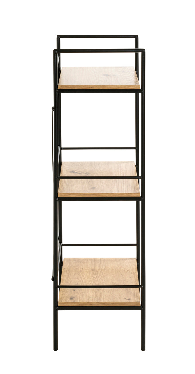 HAKU Möbel Regal aus MDF Kippschutz in Braun 34 x 27 x 96 cm