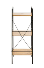 HAKU Möbel Regal aus MDF Kippschutz in Braun 34 x 27 x 96 cm