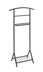 HAKU Möbel Herrendiener aus Metall in Schwarz 45 x 26 x 101 cm