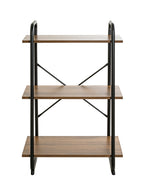 HAKU Möbel Regal aus Holzwerkstoff Kippschutz in Braun, 60 x 36 cm, H 93 cm
