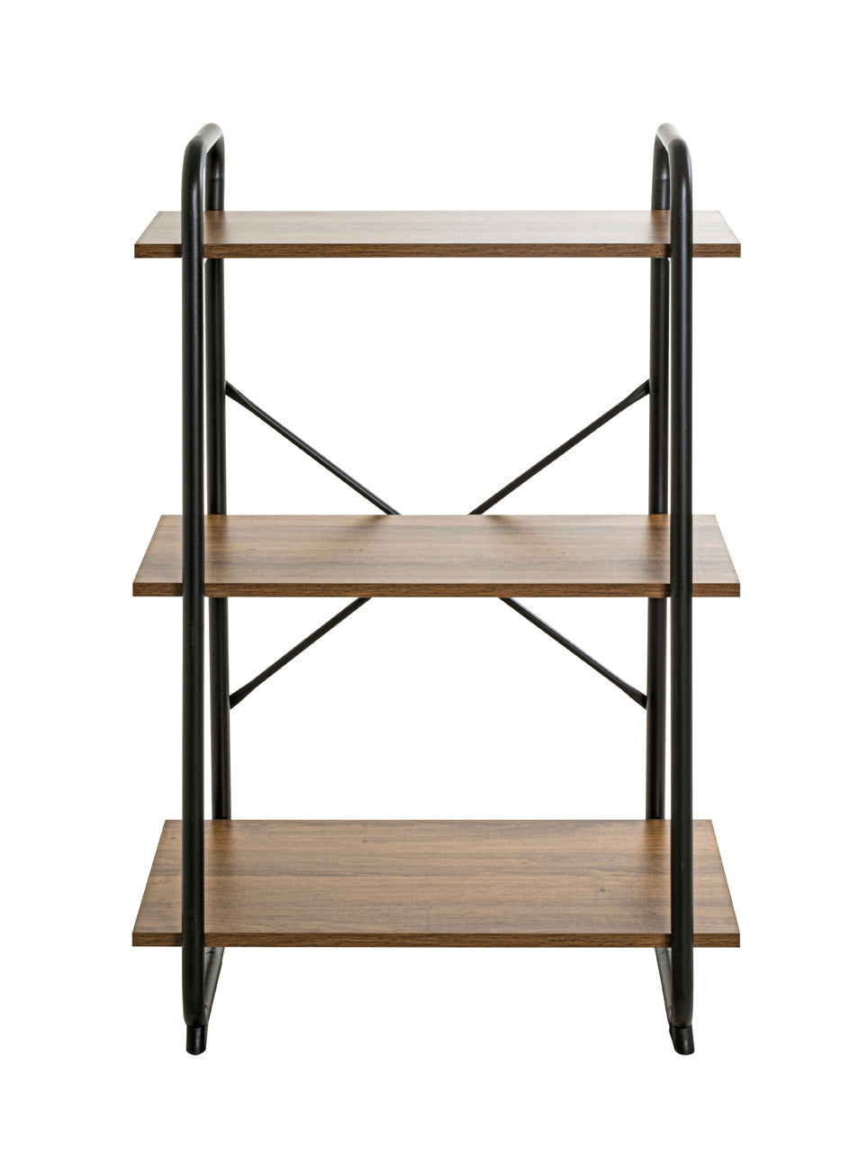 HAKU Möbel Regal aus Holzwerkstoff Kippschutz in Braun, 60 x 36 cm, H 93 cm