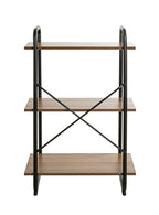 HAKU Möbel Regal aus Holzwerkstoff Kippschutz in Braun, 60 x 36 cm, H 93 cm