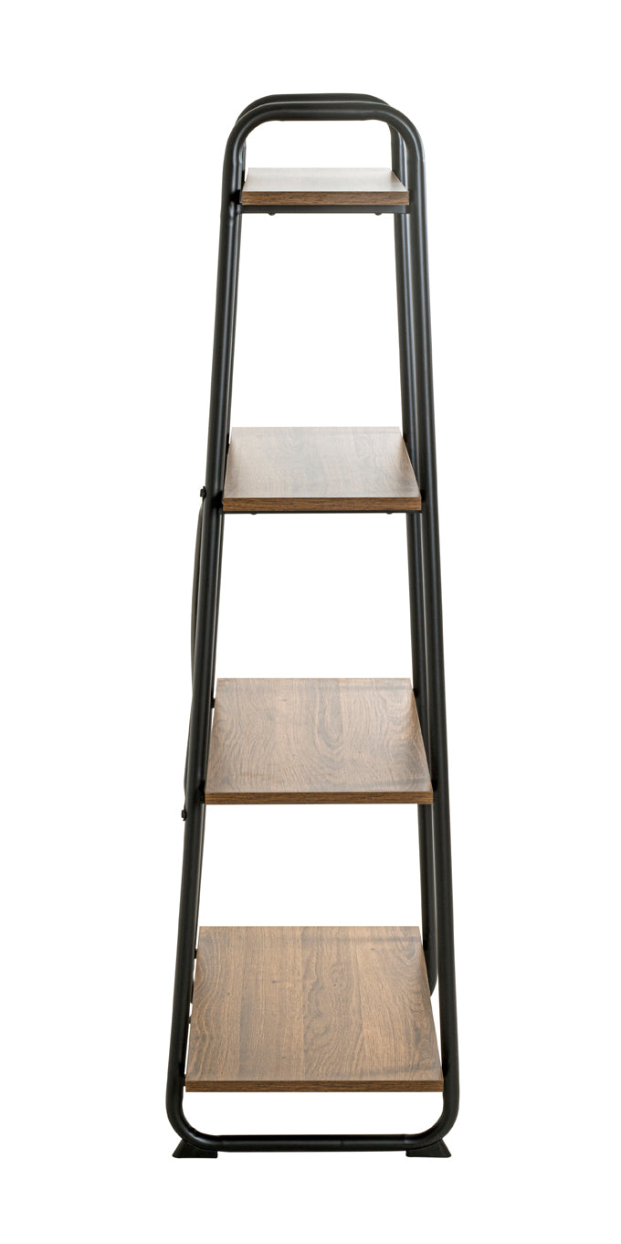 HAKU Möbel Regal aus Holzwerkstoff Kippschutz in Braun, 60 x 36 cm, H 128 cm