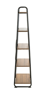 HAKU Möbel Regal aus Holzwerkstoff Kippschutz in Braun, 60 x 36 cm, H 164 cm
