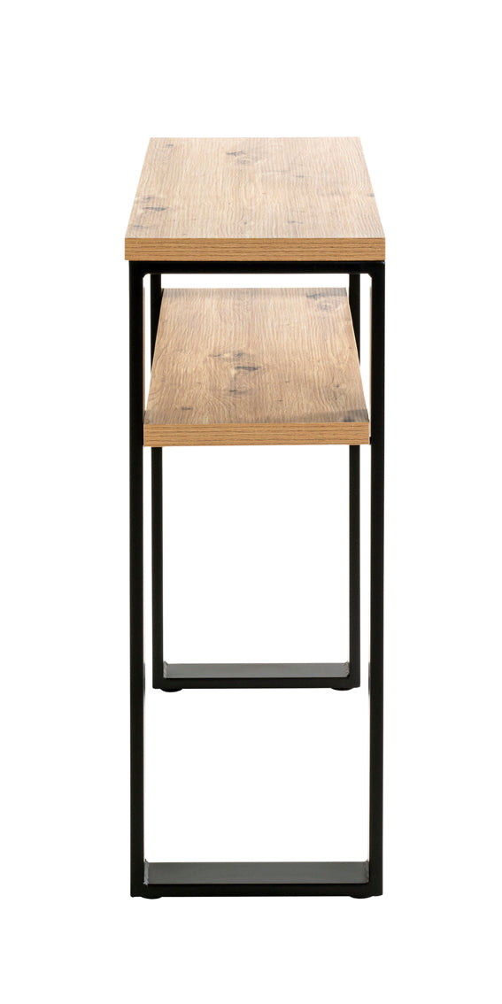 HAKU Möbel Konsole aus MDF kratzbeständig in Braun 70 x 28 x 75 cm
