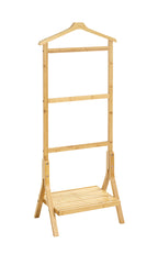 HAKU Möbel Herrendiener aus Bambus in Natur 46 x 28 x 115 cm