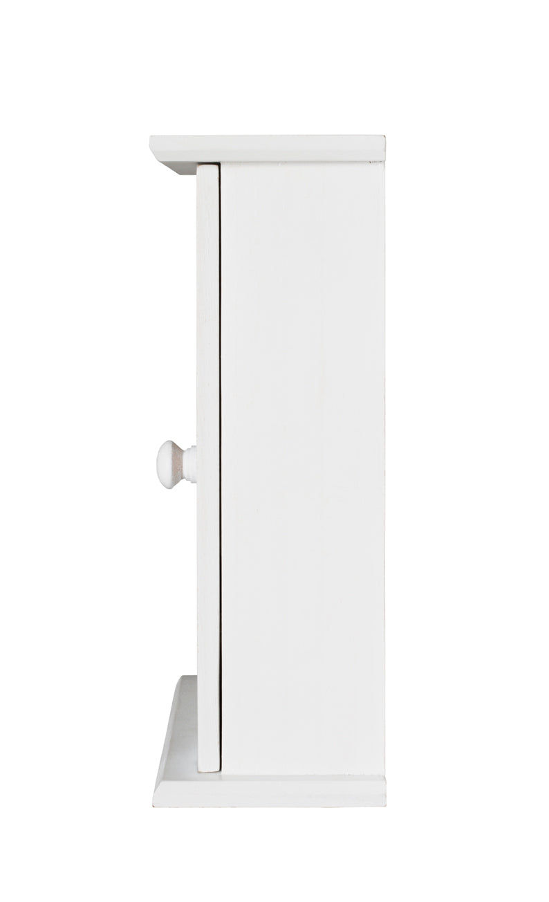 HAKU Möbel Schlüsselkasten aus MDF Motiv Schriftzug in Weiss