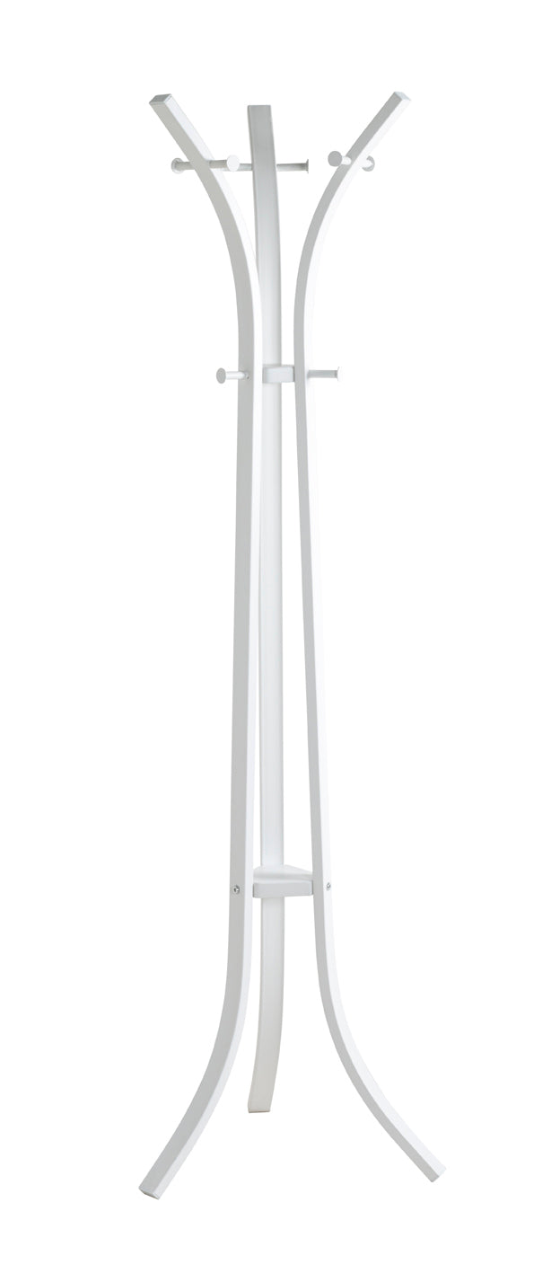 HAKU Möbel Garderobenständer aus Metall 45 x 177 cm in Weiss