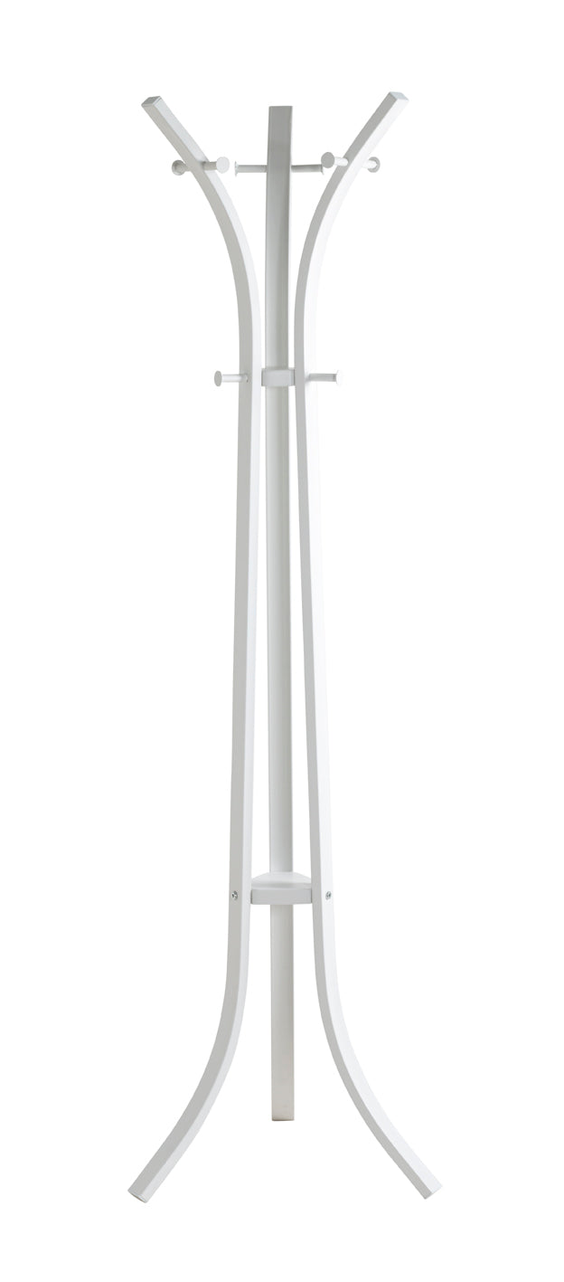 HAKU Möbel Garderobenständer aus Metall 45 x 177 cm in Weiss