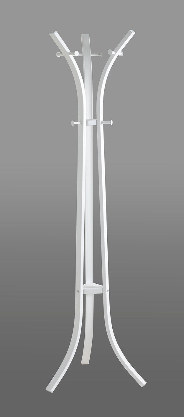 HAKU Möbel Garderobenständer aus Metall 45 x 177 cm in Weiss