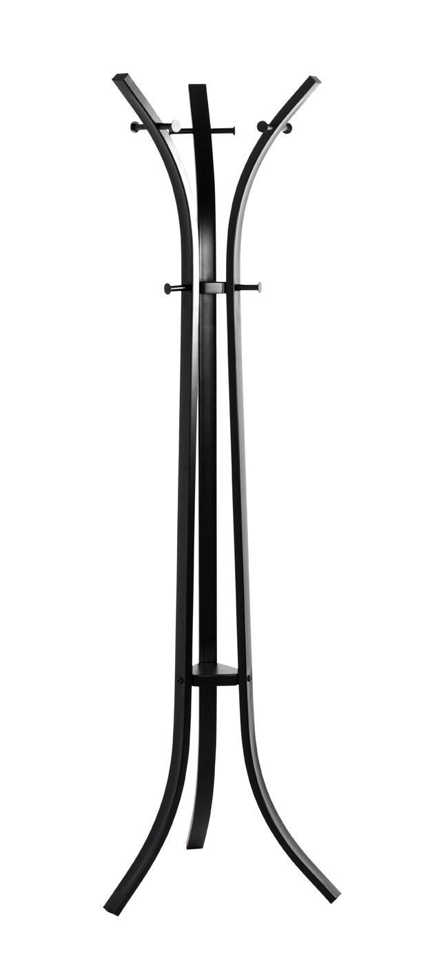HAKU Möbel Garderobenständer aus Metall 45 x 177 cm in Schwarz