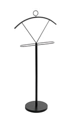 HAKU Möbel Herrendiener aus Metall in Schwarz 51 x 28 x 117 cm