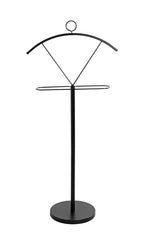 HAKU Möbel Herrendiener aus Metall in Schwarz 51 x 28 x 117 cm