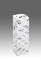 HAKU Möbel Schirmständer aus Metall 16 x 16 x 48 cm in Weiss