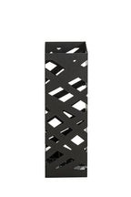 HAKU Möbel Schirmständer aus Metall 16 x 16 x 48 cm in Schwarz