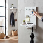HAKU Möbel Schlüsselboard aus MDF in Weiss