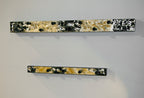HAKU Möbel Garderobenleiste aus Metall in Schwarz B 75-115 cm H 11 cm, 75 x 6 cm, H 11 cm