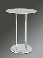 HAKU Möbel Beistelltisch aus MDF in Grau 40 x 55 cm