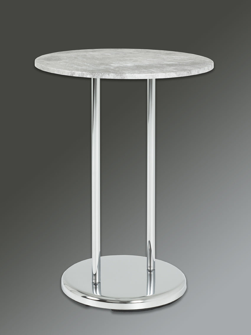 HAKU Möbel Beistelltisch aus MDF in Grau 40 x 55 cm