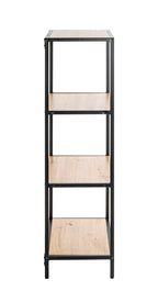 HAKU Möbel Regal aus MDF kratzbeständig in Braun 64 x 35 x 129 cm