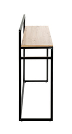 HAKU Möbel Konsole aus MDF kratzbeständig in Braun 100 x 30 x 89 cm